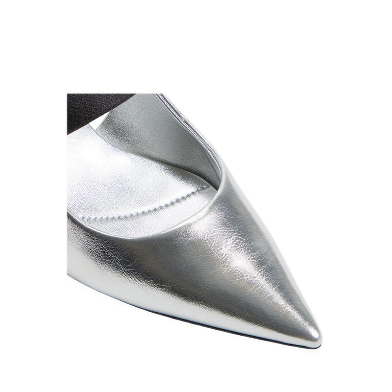 SABINNA HEELED SHOES - SILVER