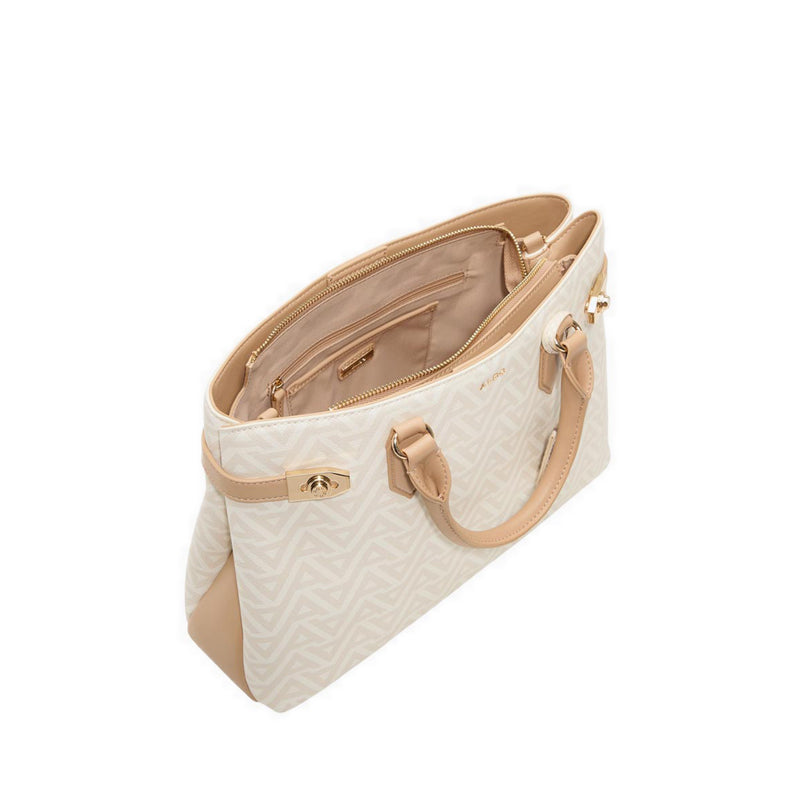 HERMYNIE SATCHEL - WHITE COMBO