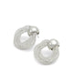 Varbako Earrings - Silver/Clear Multi