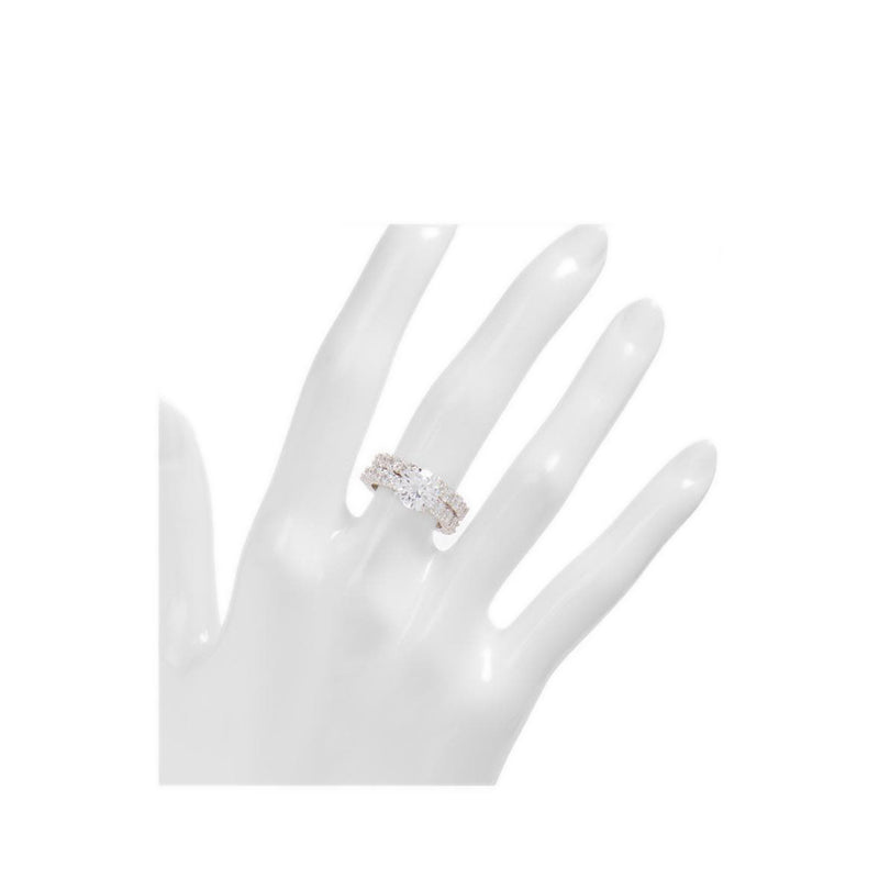 Plagens Rings - Silver/Clear Multi