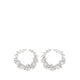 Yaha Earrings - Silver/Clear Multi