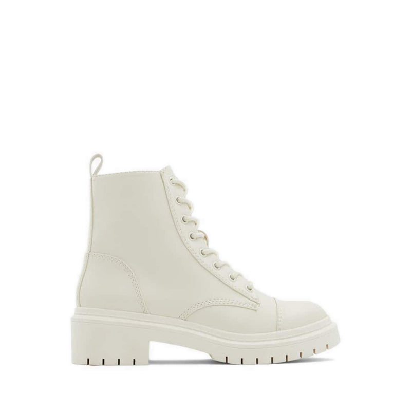 ALDO GOER ANKLE BOOTS - OTHER WHITE