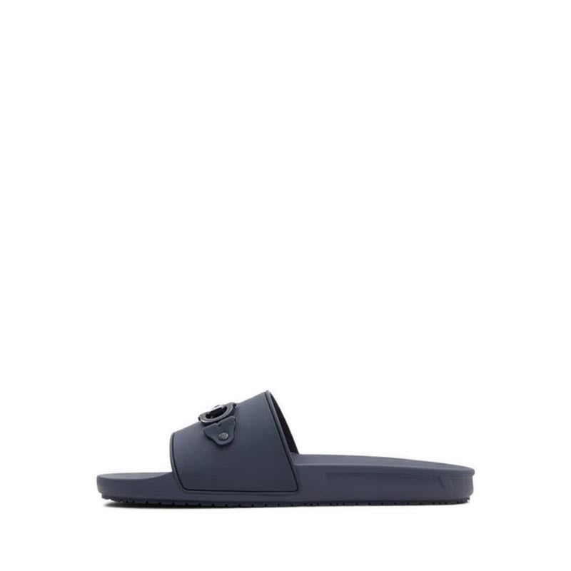 ALDO Loungeslide FLAT SANDALS - NAVY