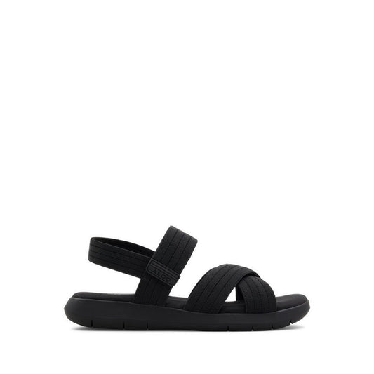 Kev Flat Sandals - Black