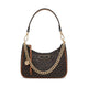 MARICAR SHOULDER BAG - BROWN OVERFLOW