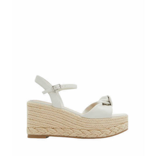 Annamarie Wedge Sandals - White