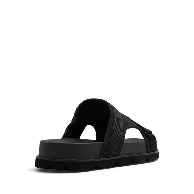 ALDO DENIELS FLAT SANDALS - BLACK
