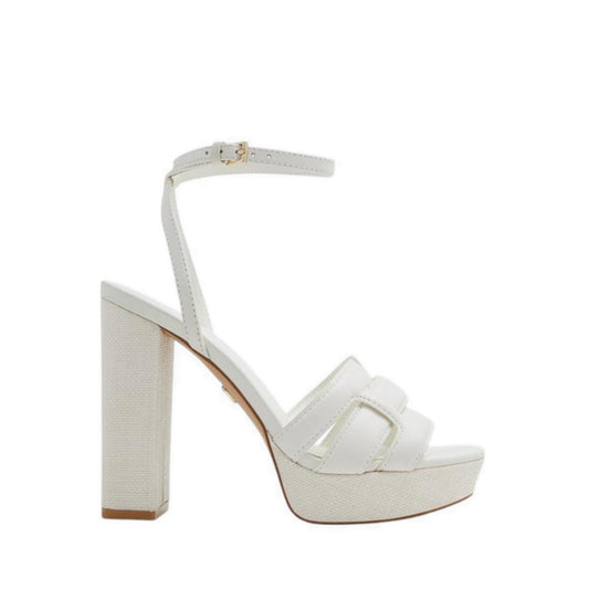 VALABEREL HEELED SANDALS - OPEN WHITE