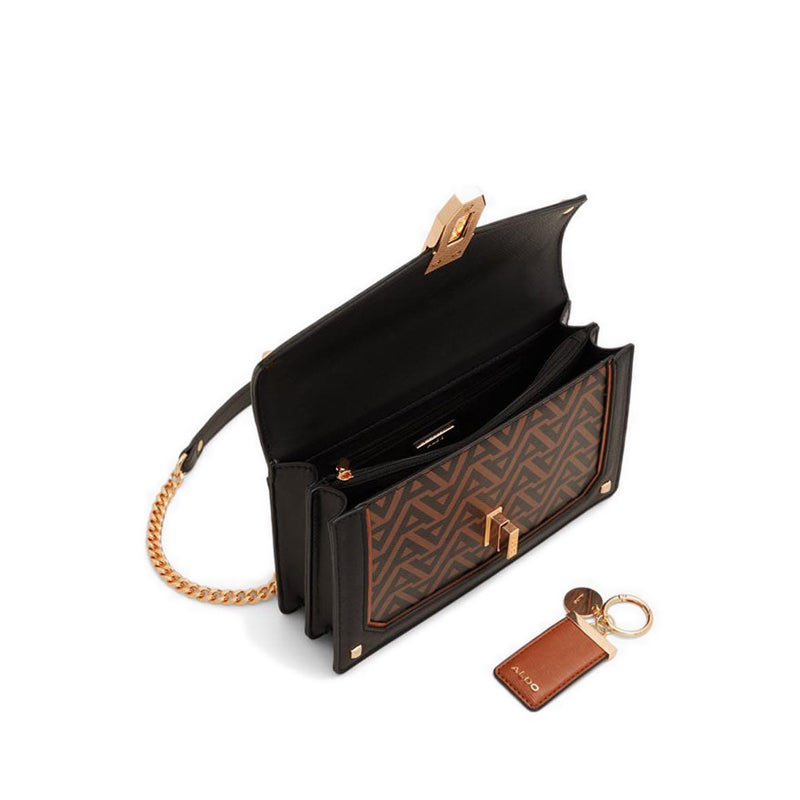 Lanassi Cross Body - Brown Overflow