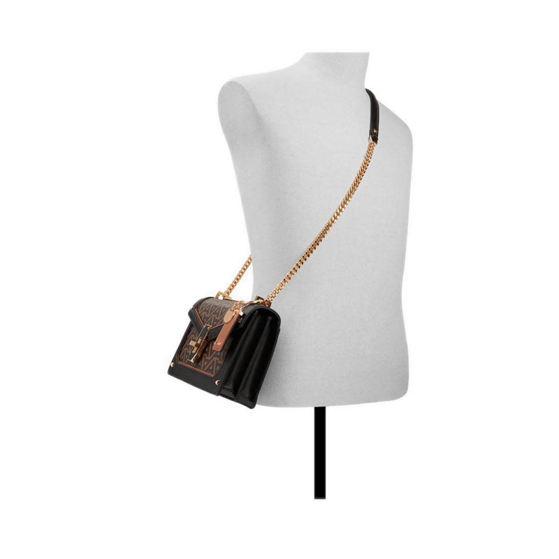 Lanassi Cross Body - Brown Overflow