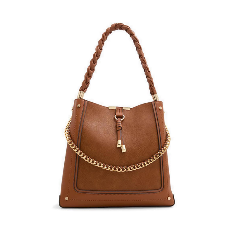 NALAYNA BUCKET - COGNAC
