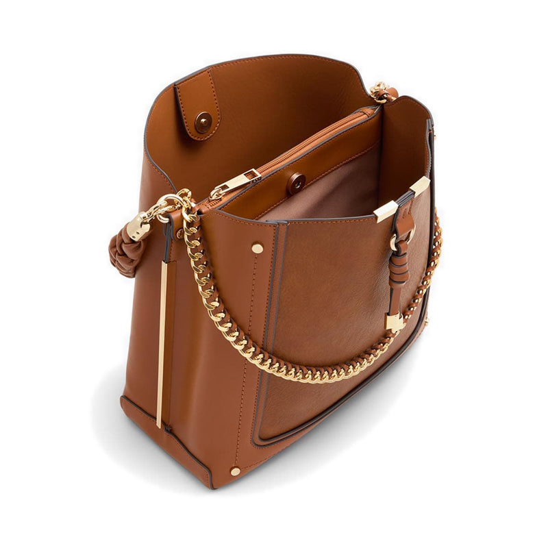 NALAYNA BUCKET - COGNAC