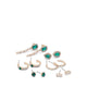 Jerigowien Earrings - Dark Green