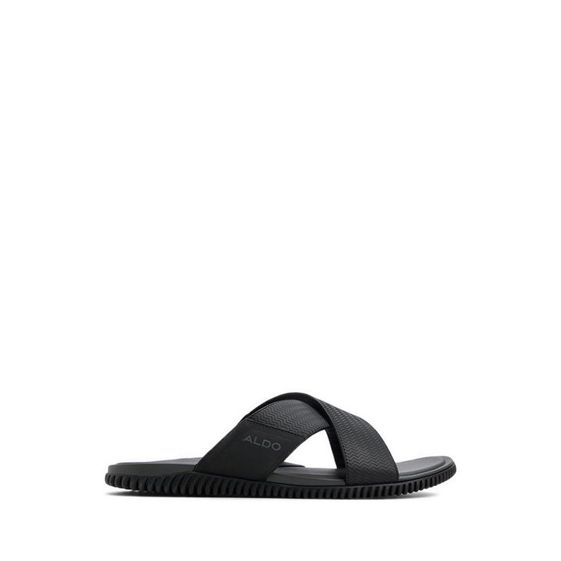 ALDO KEDON FLAT SANDALS - BLACK