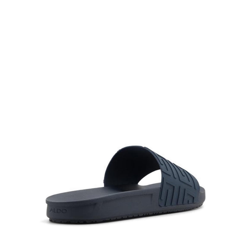 ALDO ATRANI FLAT SANDALS - NAVY