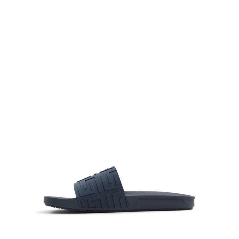 ALDO ATRANI FLAT SANDALS - NAVY
