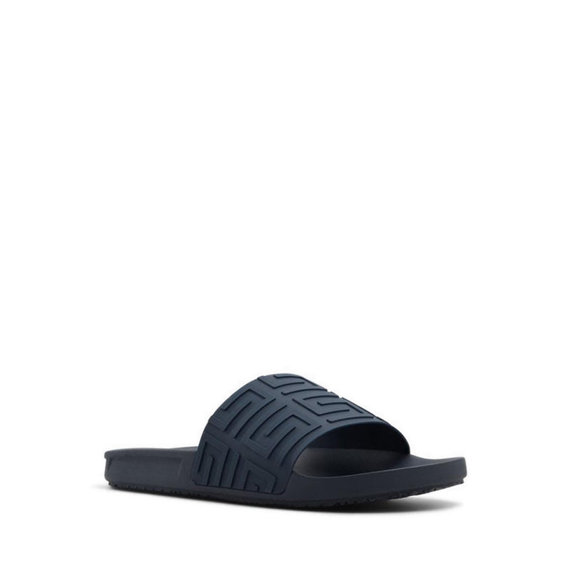 ALDO ATRANI FLAT SANDALS - NAVY