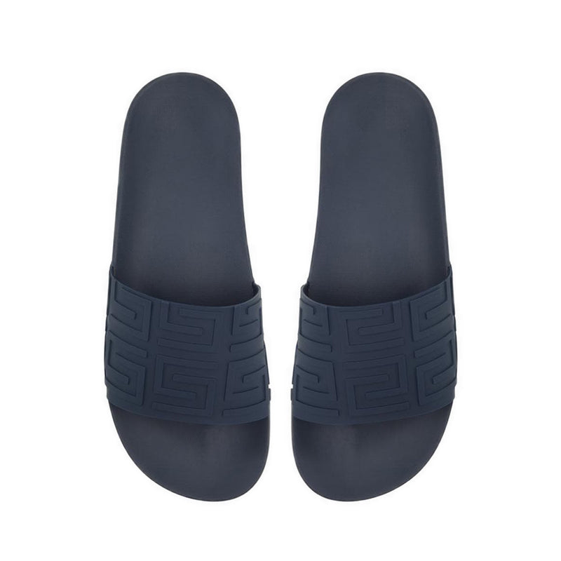 ALDO ATRANI FLAT SANDALS - NAVY