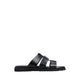 LIGHT FLAT SANDALS - BLACK