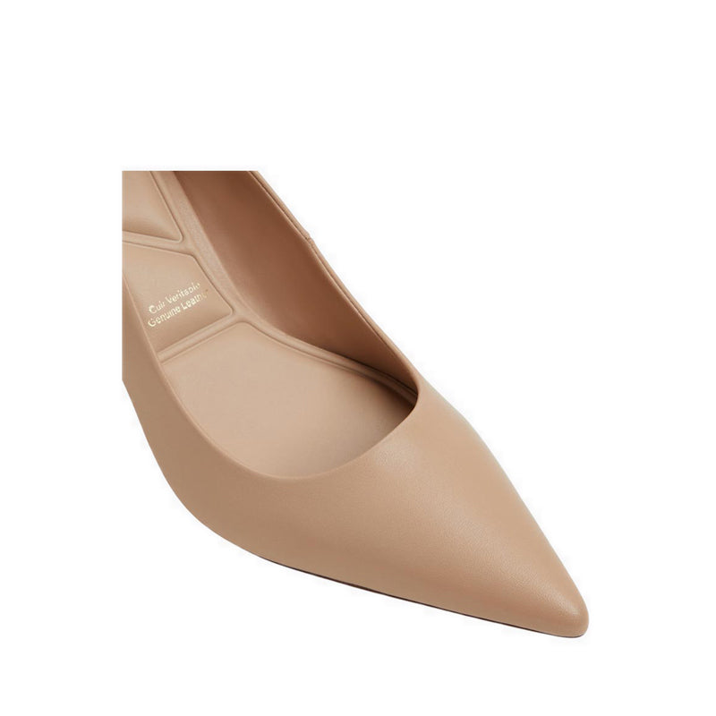 VERONE HEELED SHOES - TAN