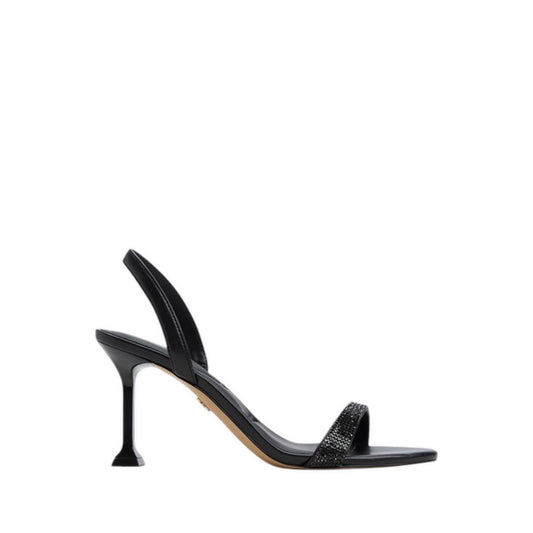 RADIANCE HEELED SANDALS - BLACK