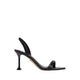 RADIANCE HEELED SANDALS - BLACK