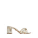 SUNGLOW HEELED SANDALS - MULTI