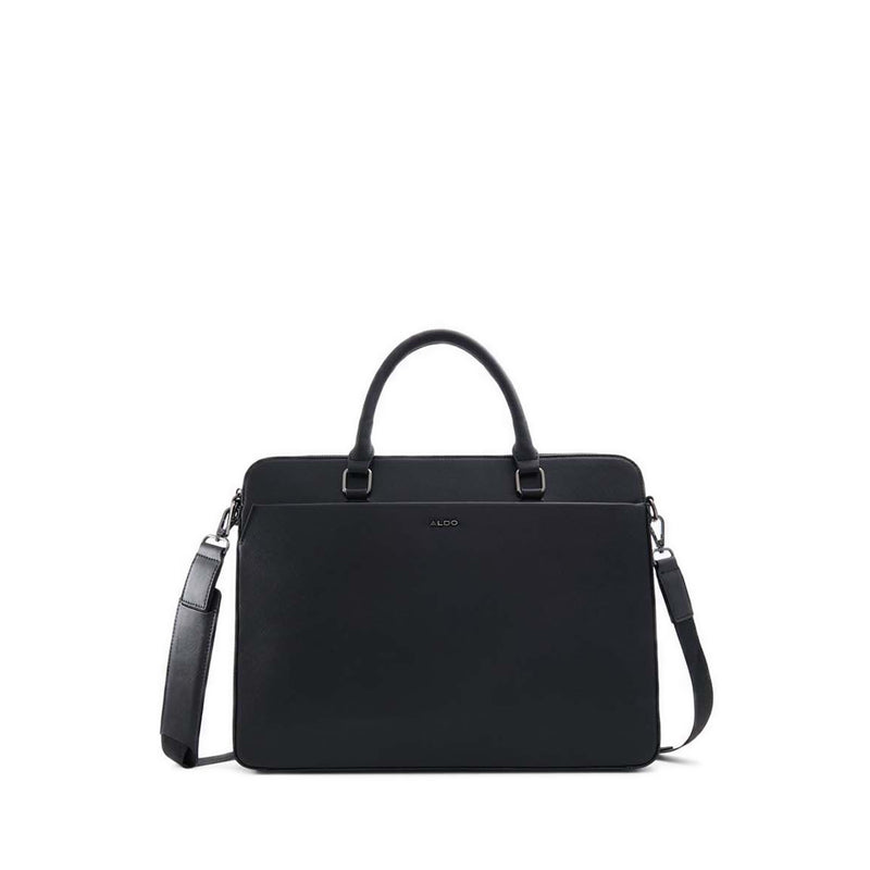 ALDO PRYSIEN LAPTOP BAG - BLACK/BLACK