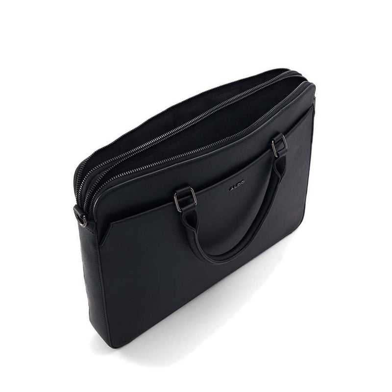 ALDO PRYSIEN LAPTOP BAG - BLACK/BLACK