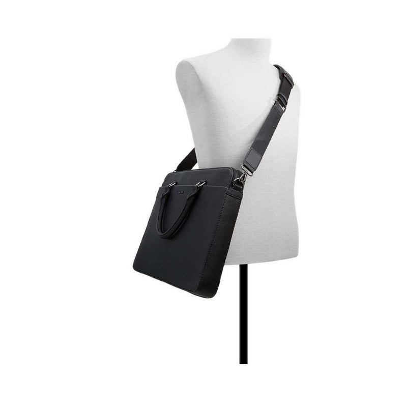 ALDO PRYSIEN LAPTOP BAG - BLACK/BLACK