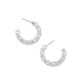 ADEDRIMAR EARRINGS - SILVER/CLEAR MULTI