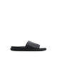 GALESA FLAT SANDALS - OPEN BLACK