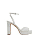 CHICGLIMMER HEELED SANDALS - OTHER WHITE