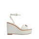 Ybylin Wedge Sandals - White