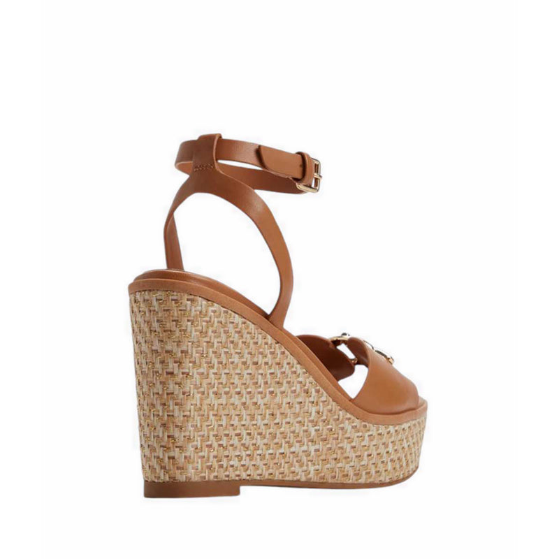 Ybylin Wedge Sandals Medium Brown – Aldoshoes Indonesia