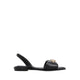 GOASSI FLAT SANDALS - BLACK
