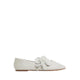 FLORALINA BALLERINAS & MARY JANES - WHITE/BONE