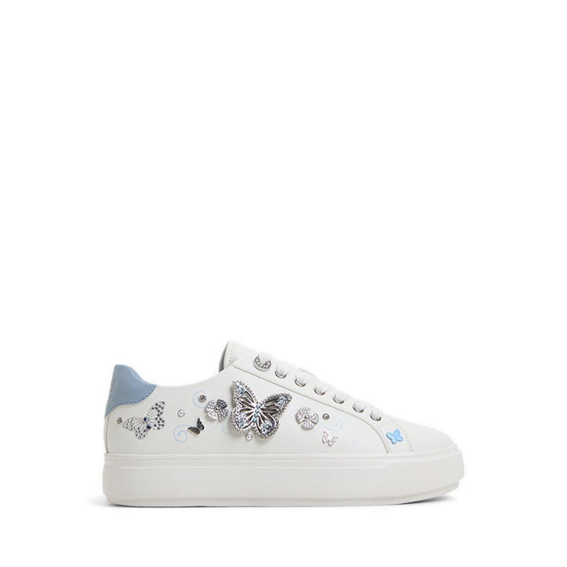 ALDO SAXONY CUPSOLES - WHITE/MULTI