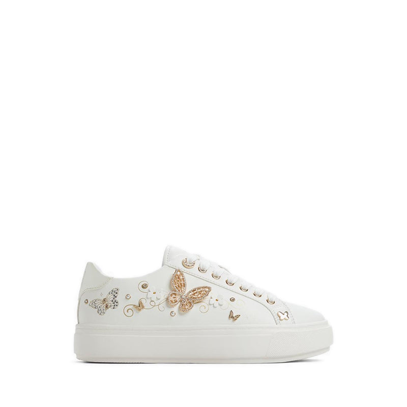 ALDO SAXONY CUPSOLES - WHITE/MULTI