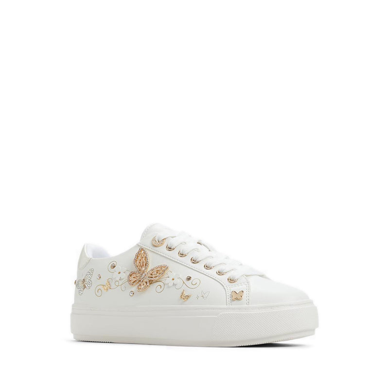 ALDO SAXONY CUPSOLES - WHITE/MULTI