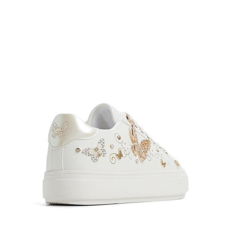 ALDO SAXONY CUPSOLES - WHITE/MULTI
