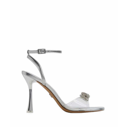 Ozley Heeled Sandals - Silver