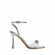 Ozley Heeled Sandals - Silver