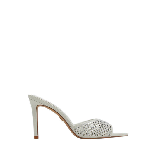 ANYABRILDEN HEELED SANDALS - WHITE/BONE