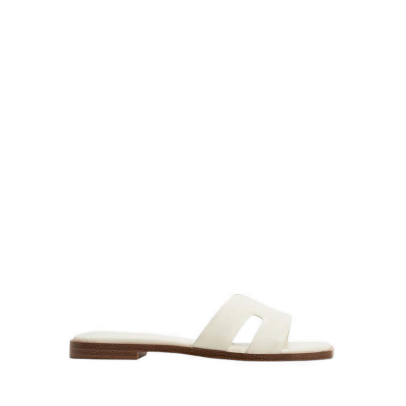 ALDO ITSANDAL FLAT SANDALS - WHITE