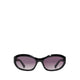 EDIEN SUNGLASSES - BLACK/SILVER MULTI