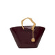 GOLDENVIEW SATCHEL - BORDO