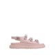 HALENDAR FOOTBED SANDALS - LIGHT PINK