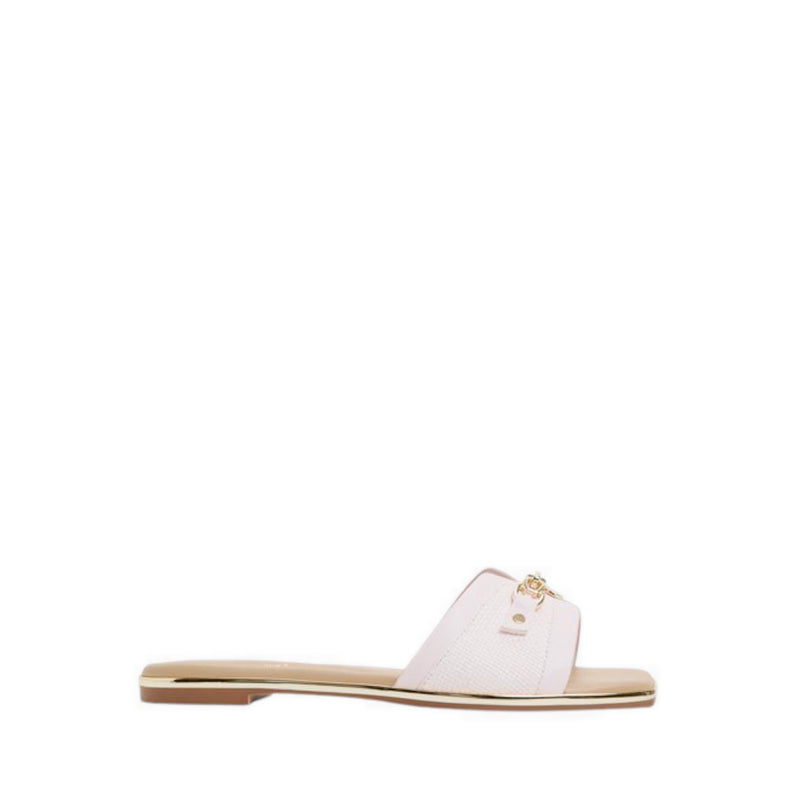 ALDO ALAMASSI FLAT SANDALS - LIGHT PINK