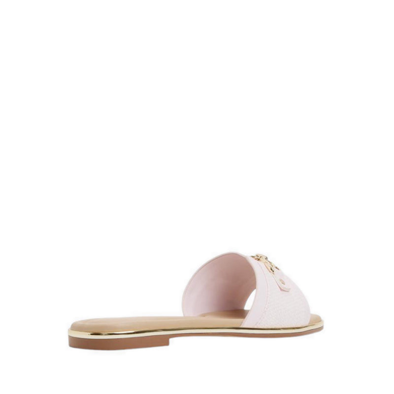 ALDO ALAMASSI FLAT SANDALS - LIGHT PINK